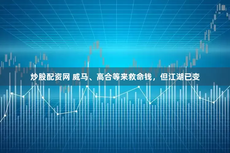炒股配资网 威马、高合等来救命钱，但江湖已变