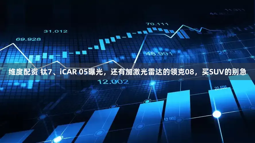 维度配资 钛7、iCAR 05曝光，还有加激光雷达的领克08，买SUV的别急