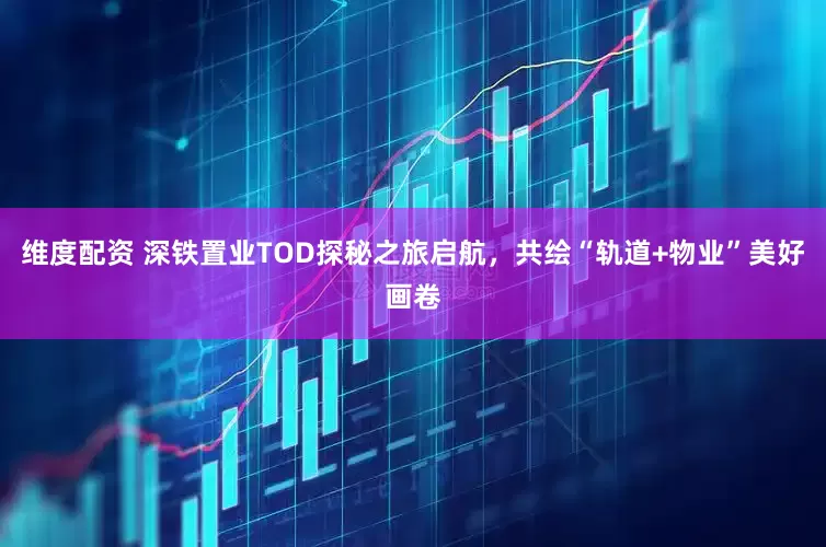 维度配资 深铁置业TOD探秘之旅启航，共绘“轨道+物业”美好画卷